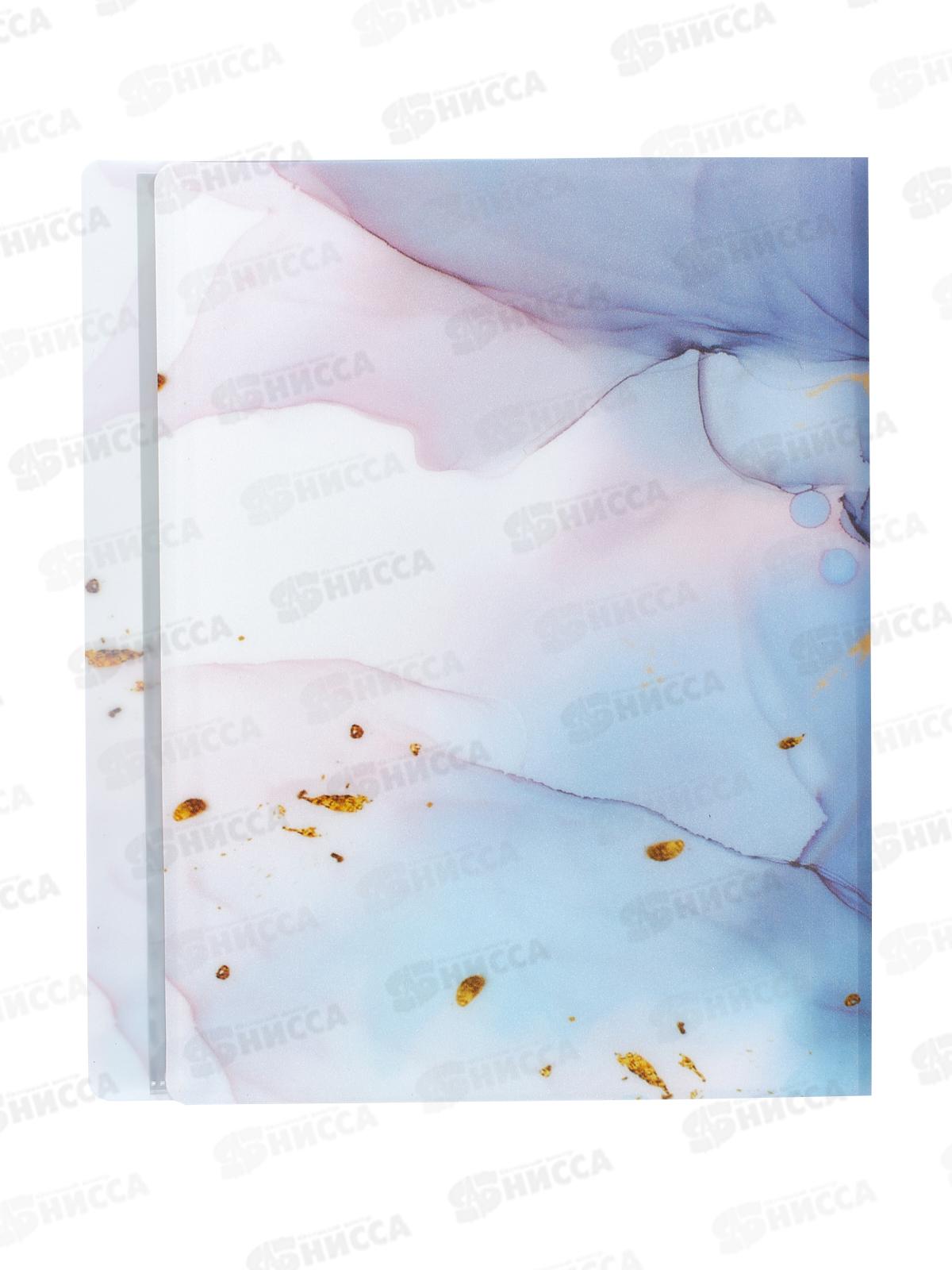 Папка с мульт.  40стр Alingar мраморн.сиреневый,AL12806/3*80