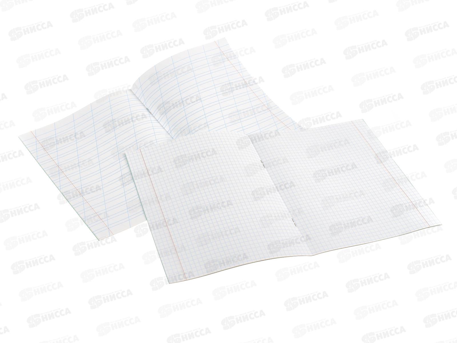 Тетрадь 12л клетка+косая (набор 10+10шт) ПП стандарт, 12-5748/12-5750 *20/360