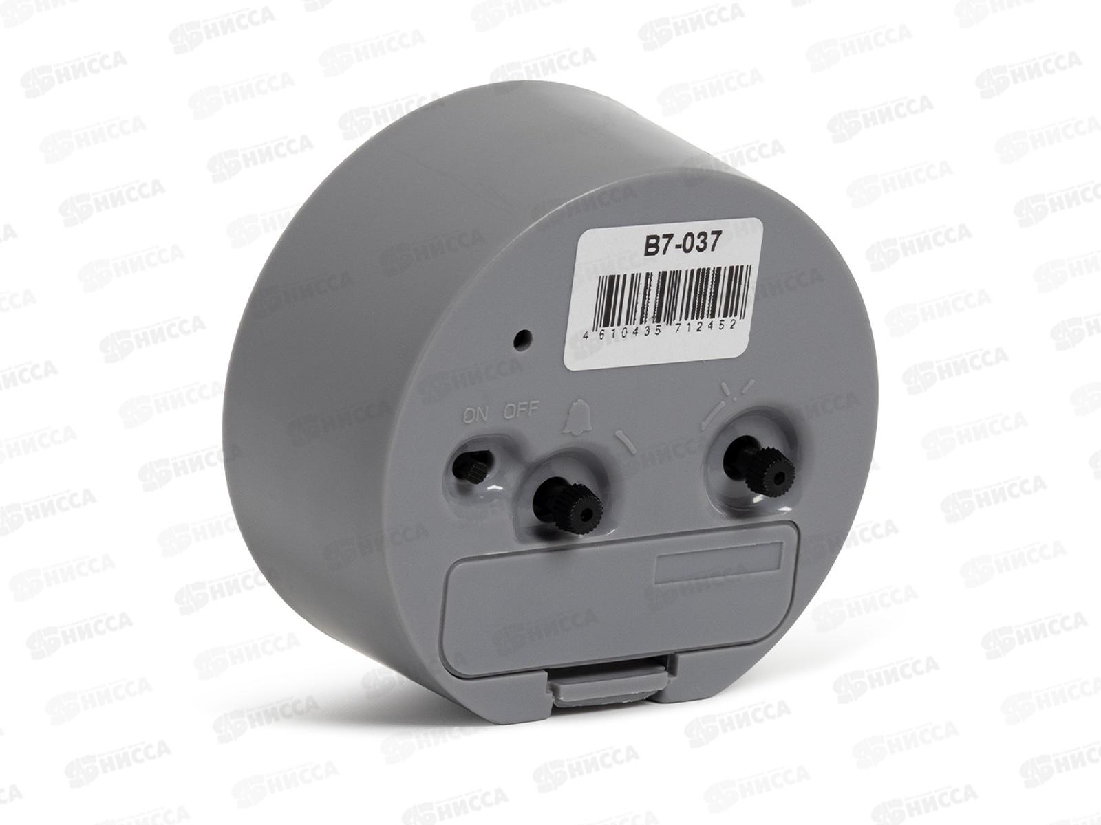 Будильник &quot21 Век&quot Котенок Рубин В7-037(40) корпус серый