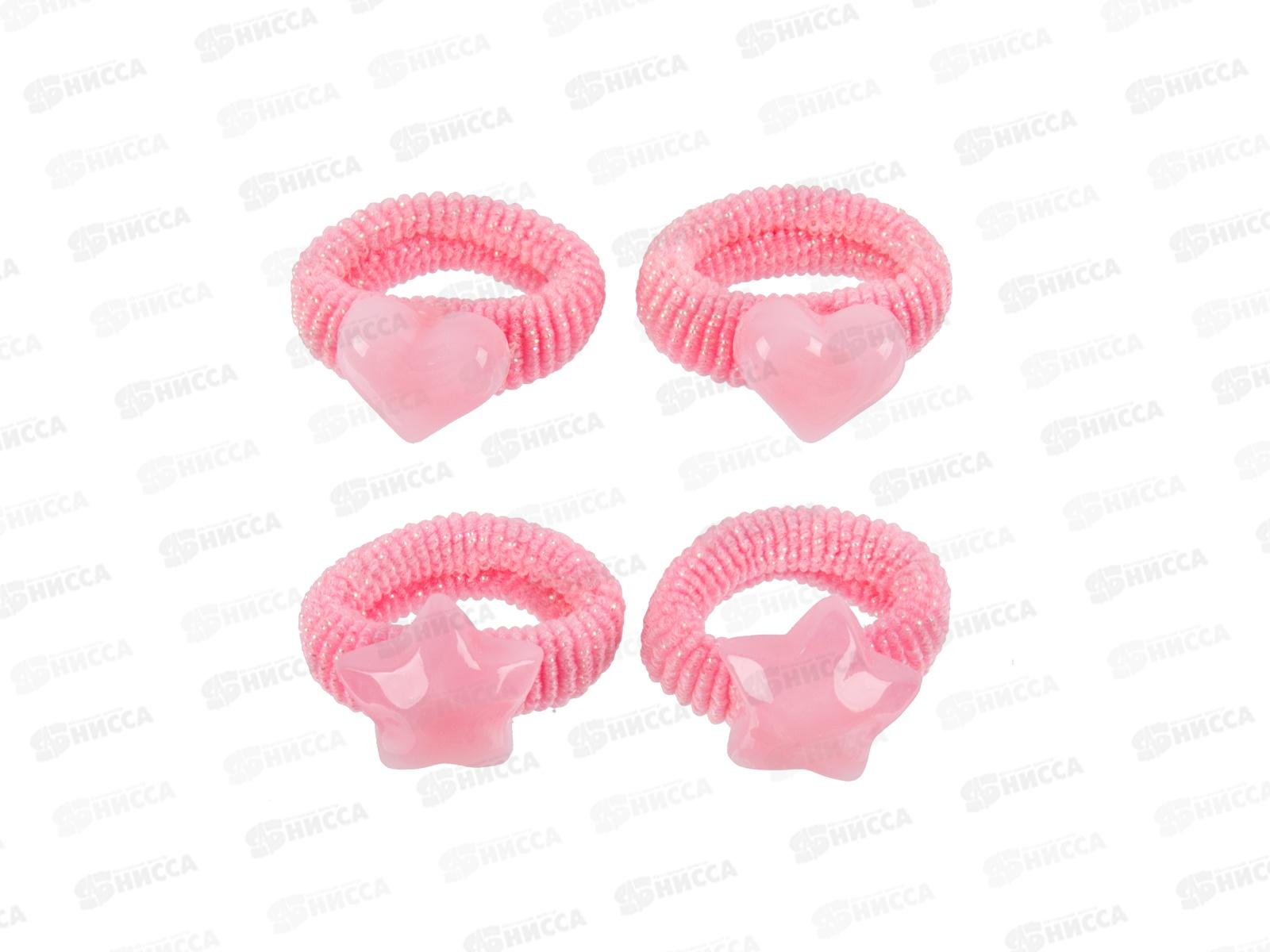 Набор резинок для волос CHERRY MARY, R4081, 4шт №14 ассорти