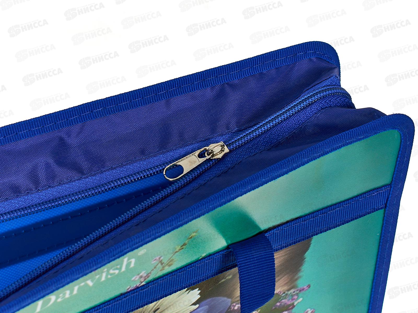 Папка дет. А4 с ручками Darvish Собачка с венком, DV-14113-10 *20