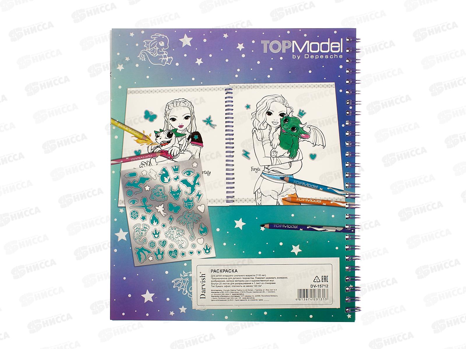 Раскраска Darvish  DV-15712 *100