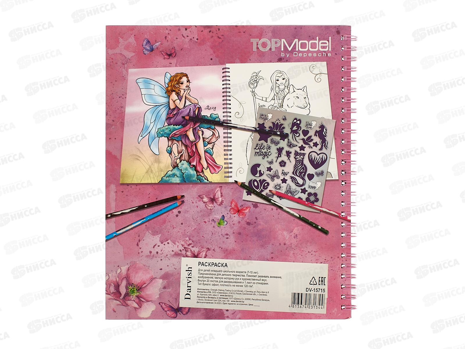 Раскраска Darvish  DV-15715 *100