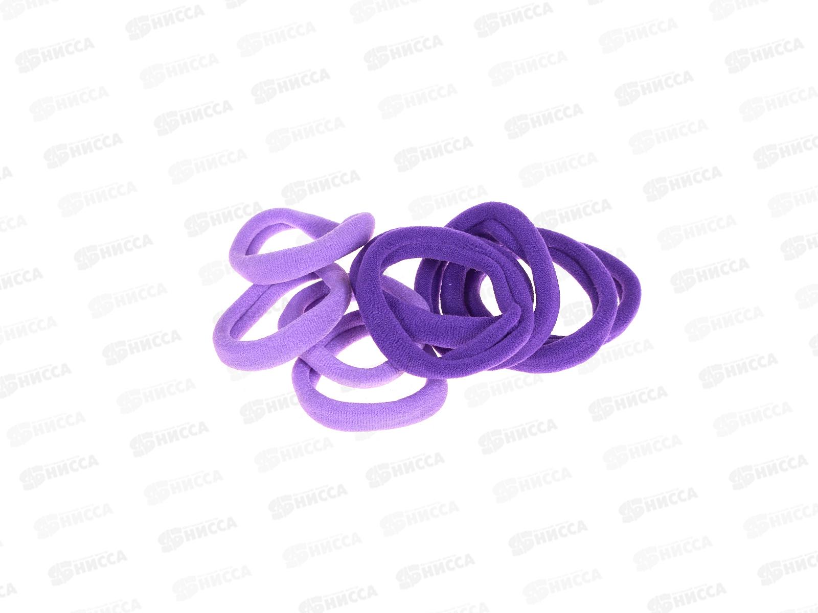 Резинка д/волос 3см сиреневая в банке №9183 (уп 50шт)
