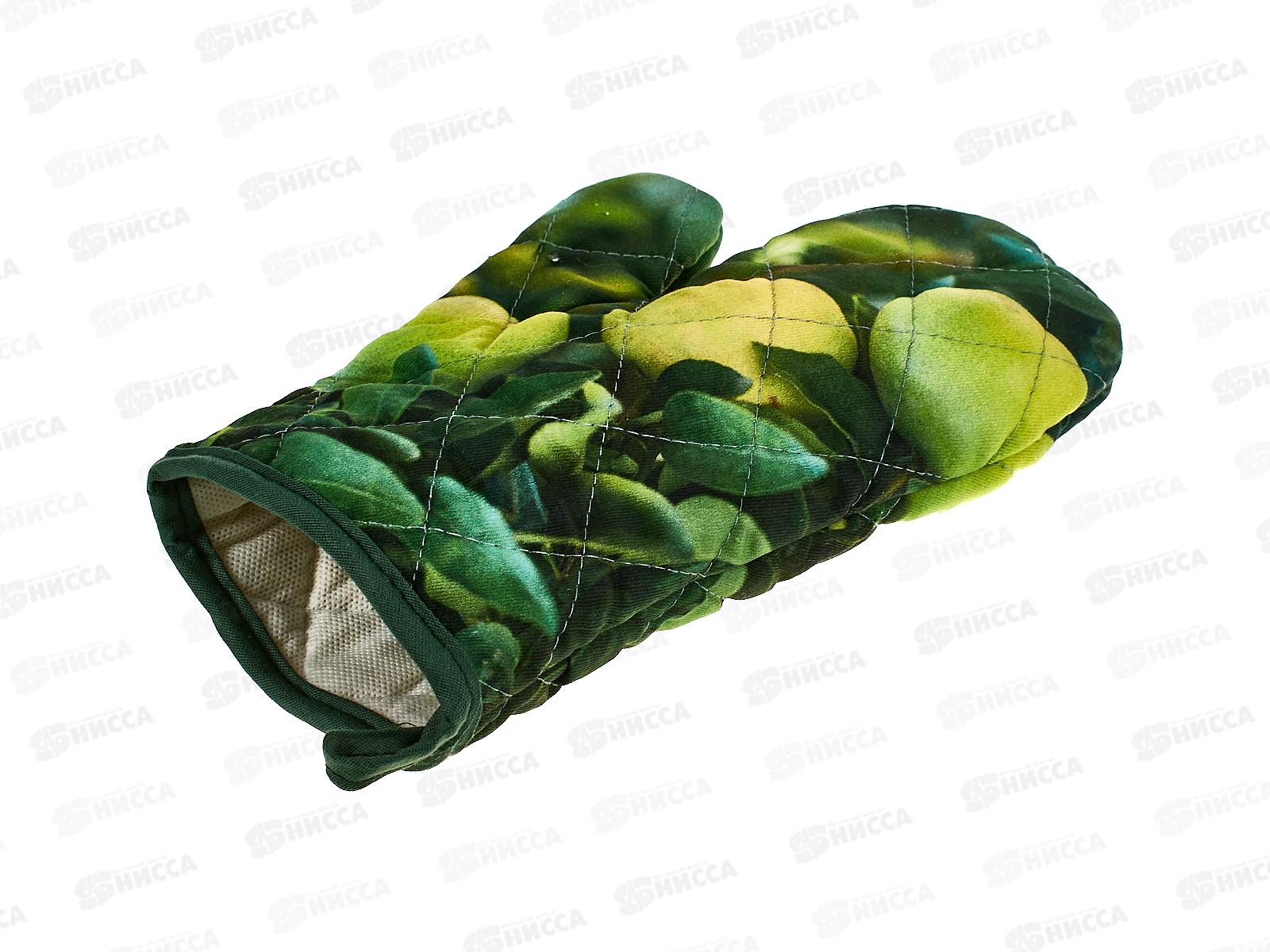 Рукавица 26*18 стеганная Яблоневый сад