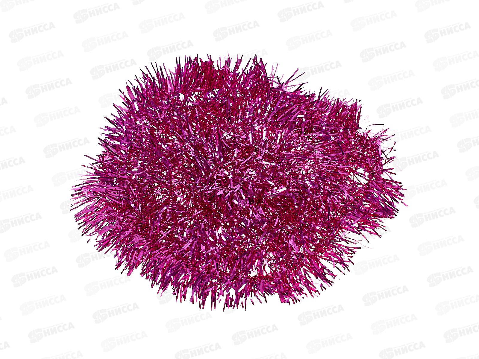 Мишура 002015 классика глянец 5см х 2м. сирень, AL-3366, *3600