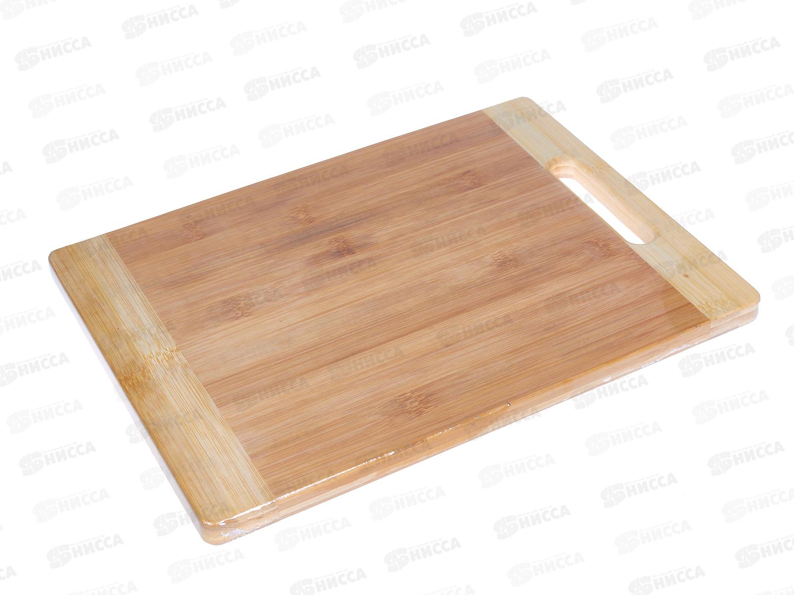Доска разделочная бамбук 22*32*2 10011-2 *30