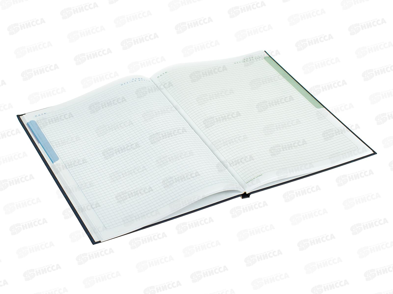 Бизнес-блокнот 80л Hatber А4 Притяжение,тв.кл., 23794  *20