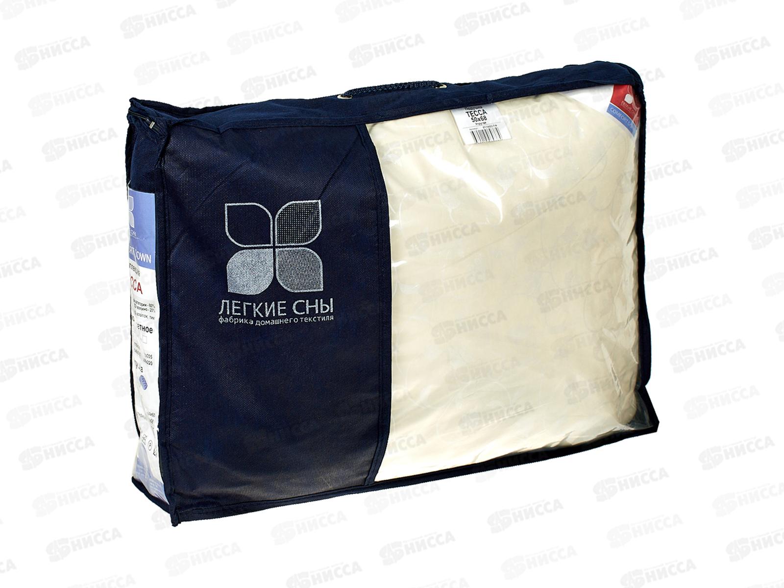 Подушка Тесса тик 50*68 пух 2 категории