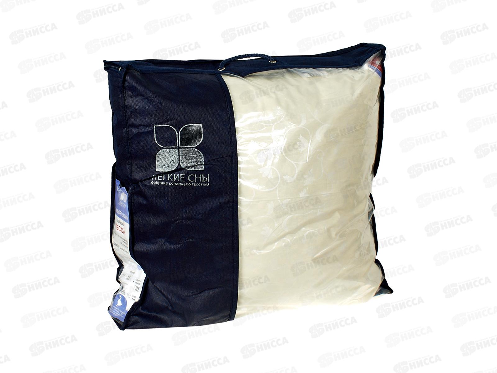 Подушка Тесса тик 68*68 пух 2 категории