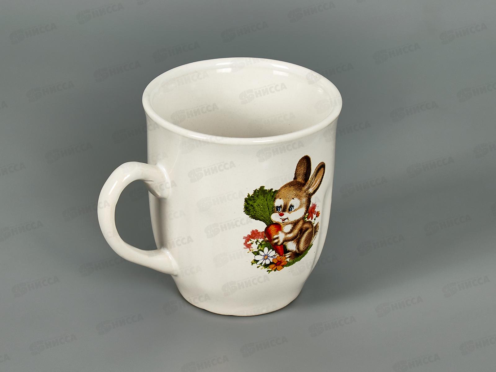 Кружка 210мл ф.Бутон МВ210 Кролик с морковкой 915966