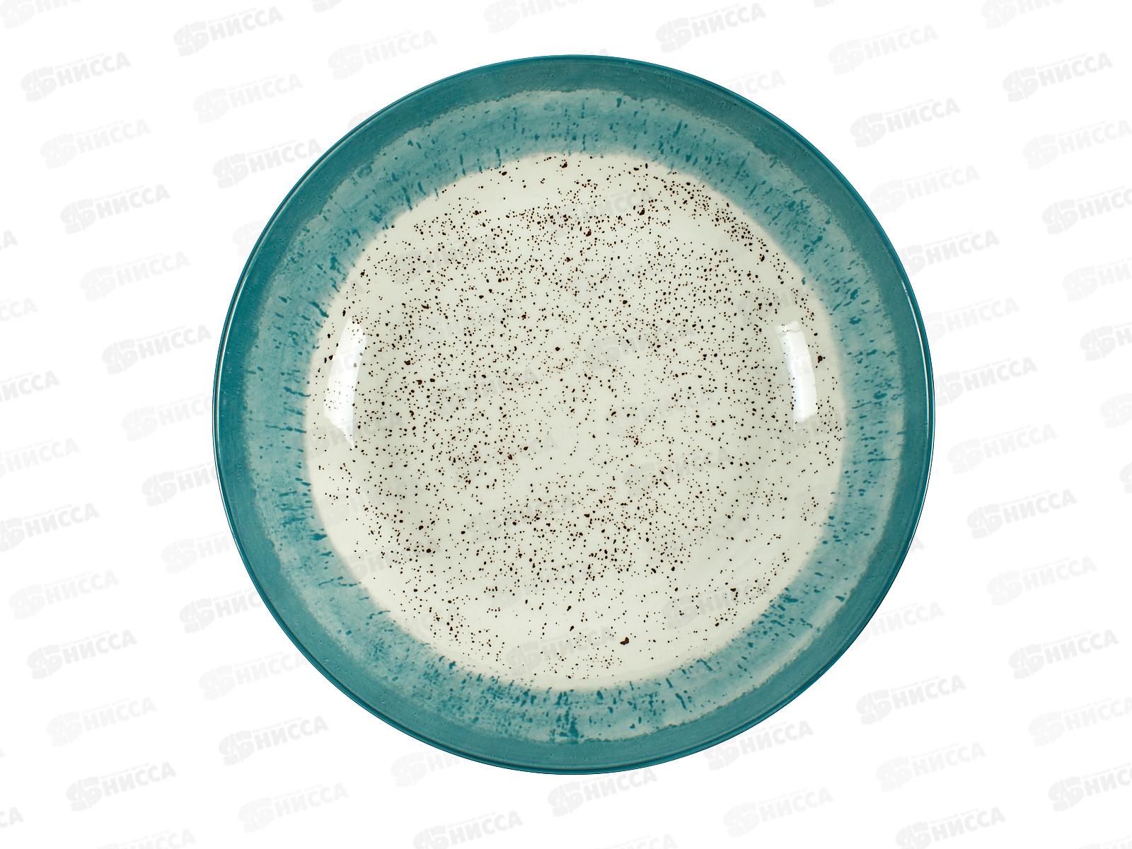 Тарелка глубокая WQ2403-80SP Rustic Blue 800мл 20см 278659