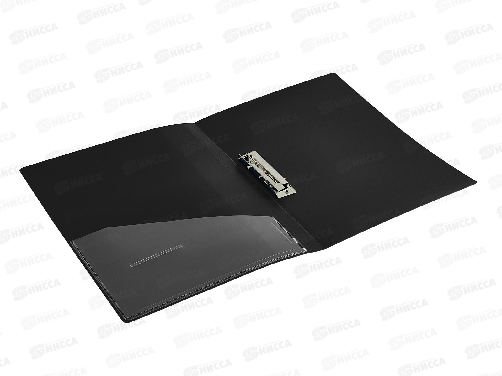 Папка с зажим. Kanzfile  А4 0.7м черный 07Z-K*6