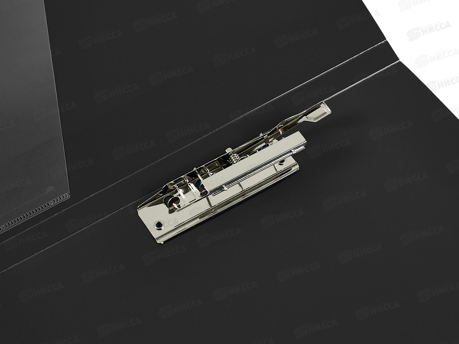 Папка с зажим. Kanzfile  А4 0.7м черный 07Z-K*6