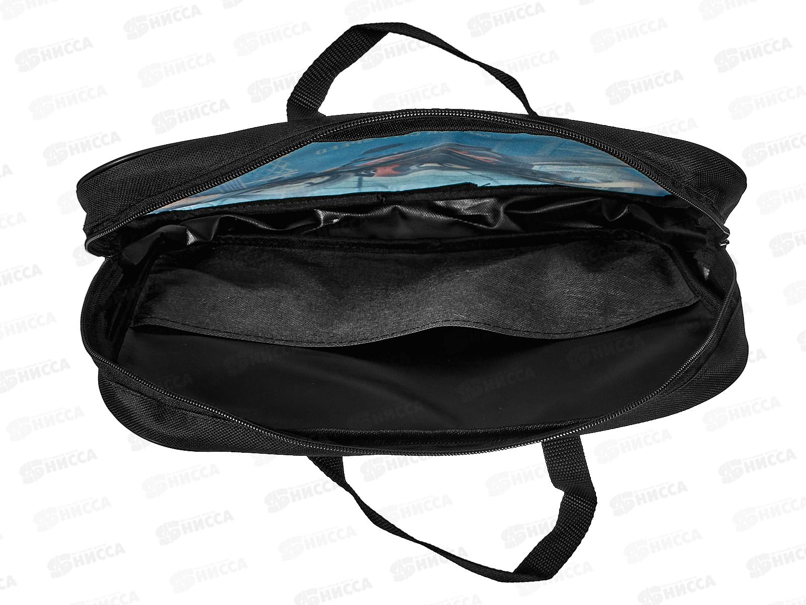 Папка на молнии BEIFA Мото А4 широка, с ручками  А4-7С144*1/25