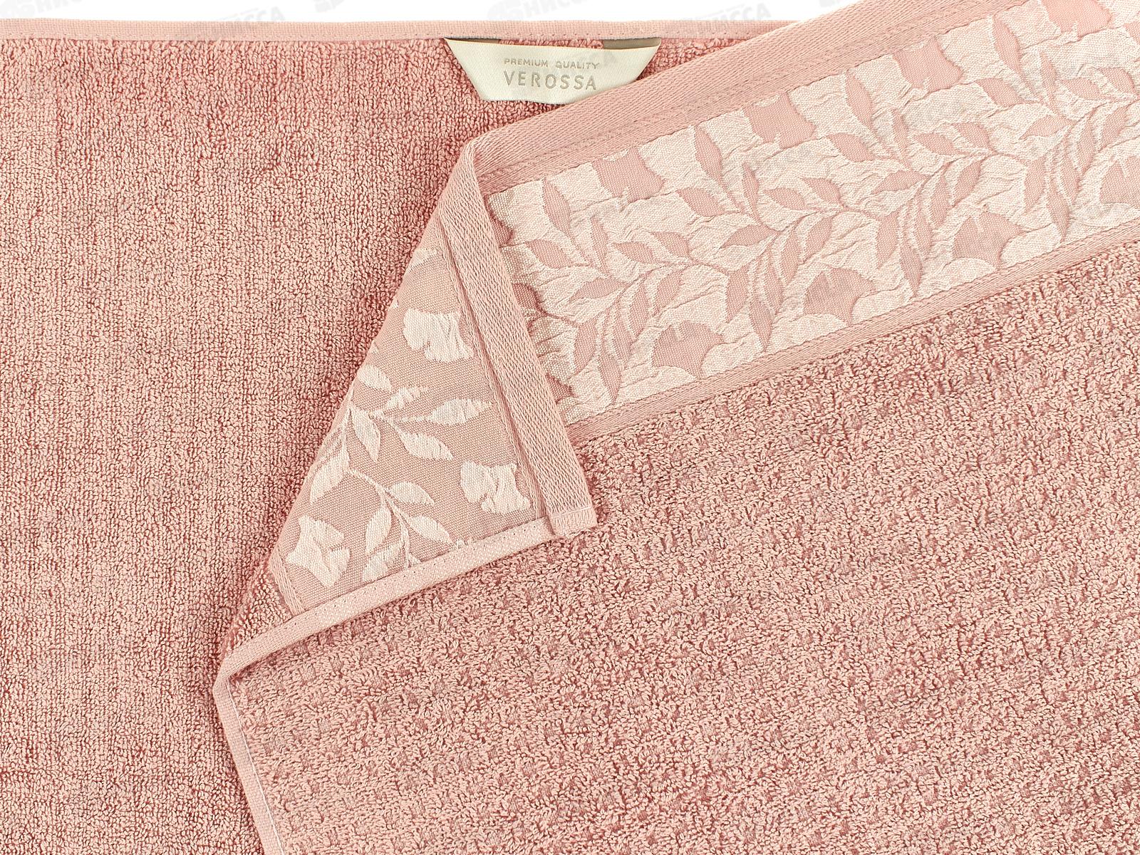 Полотенце 50*90 MX50 Verossa Clematis Чайная роза бордюр