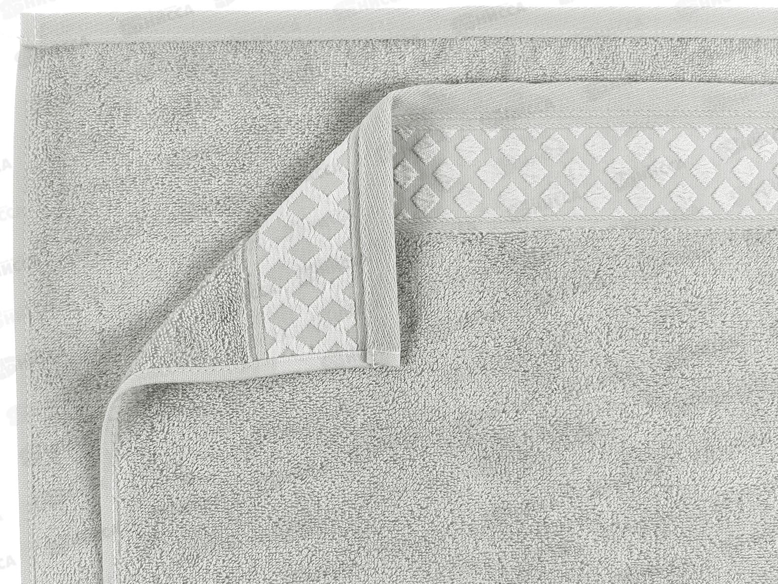 Полотенце 50*90 ВН MX42 Elemento Холодный серый бордюр