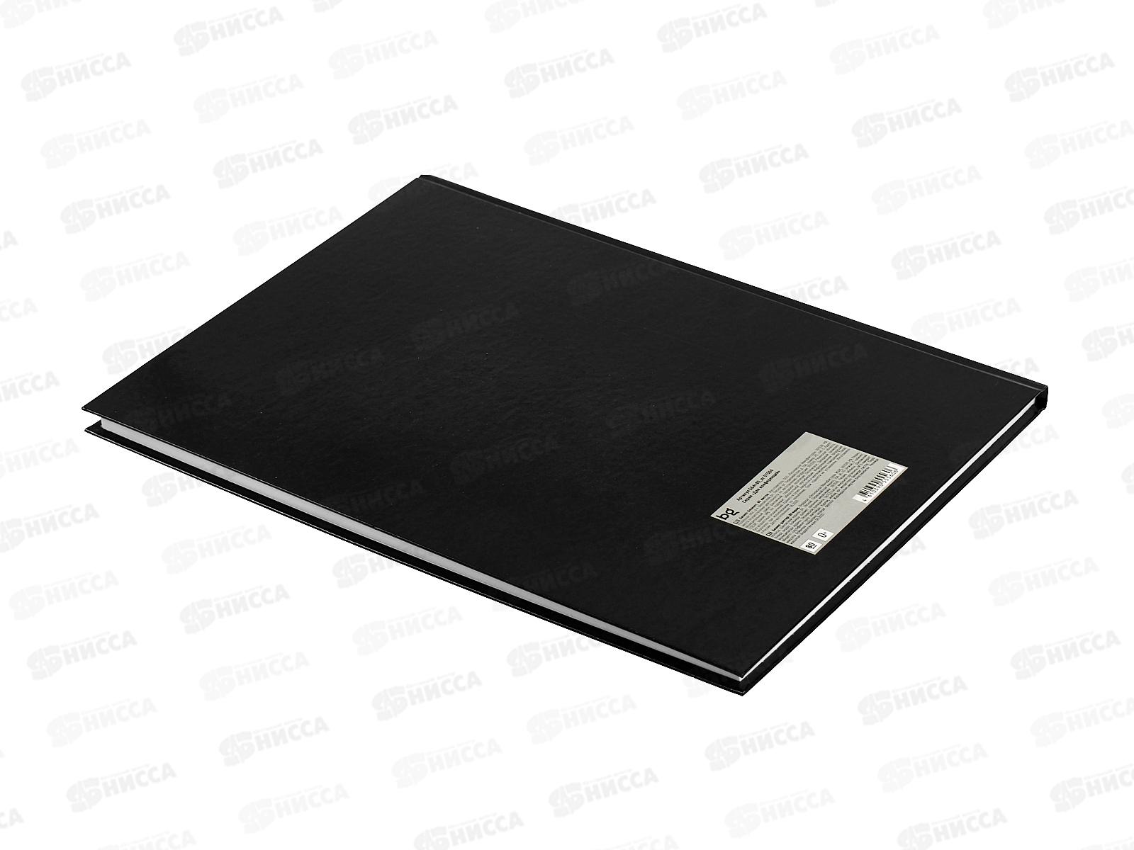 Бизнес-блокнот BG А4 80л Для конференций черный глянц. 57560 *14