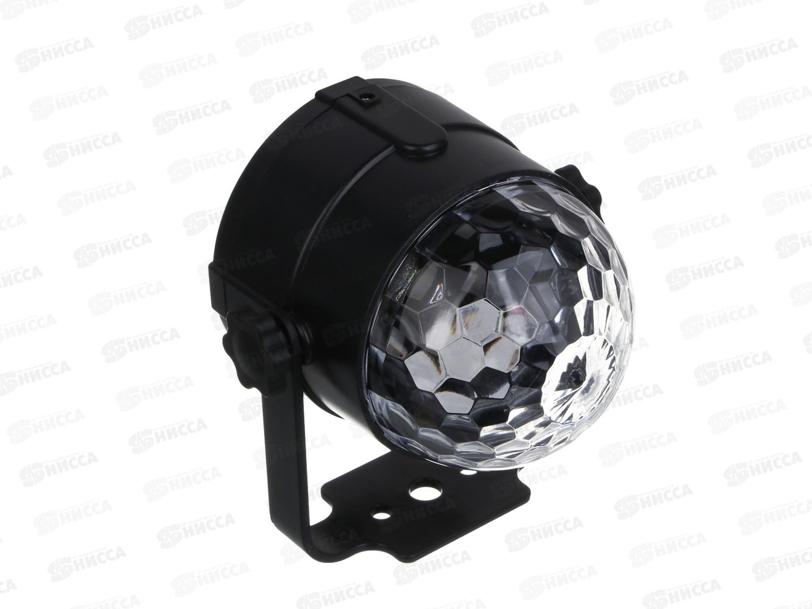 Светильник-проектор &quotГалактика&quot 9,3*10,3см 3 LED 7 реж 392-090 г