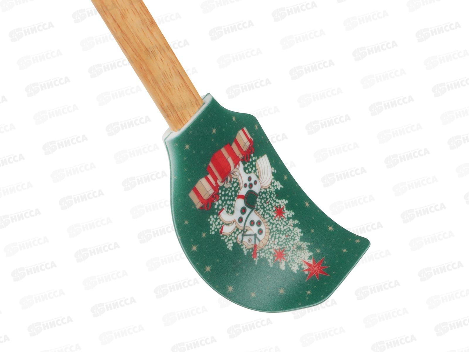 Набор для выпечки 2предмета лопатка силикон, форма для печенья &quotЩелкунчик&quot 856-220 г