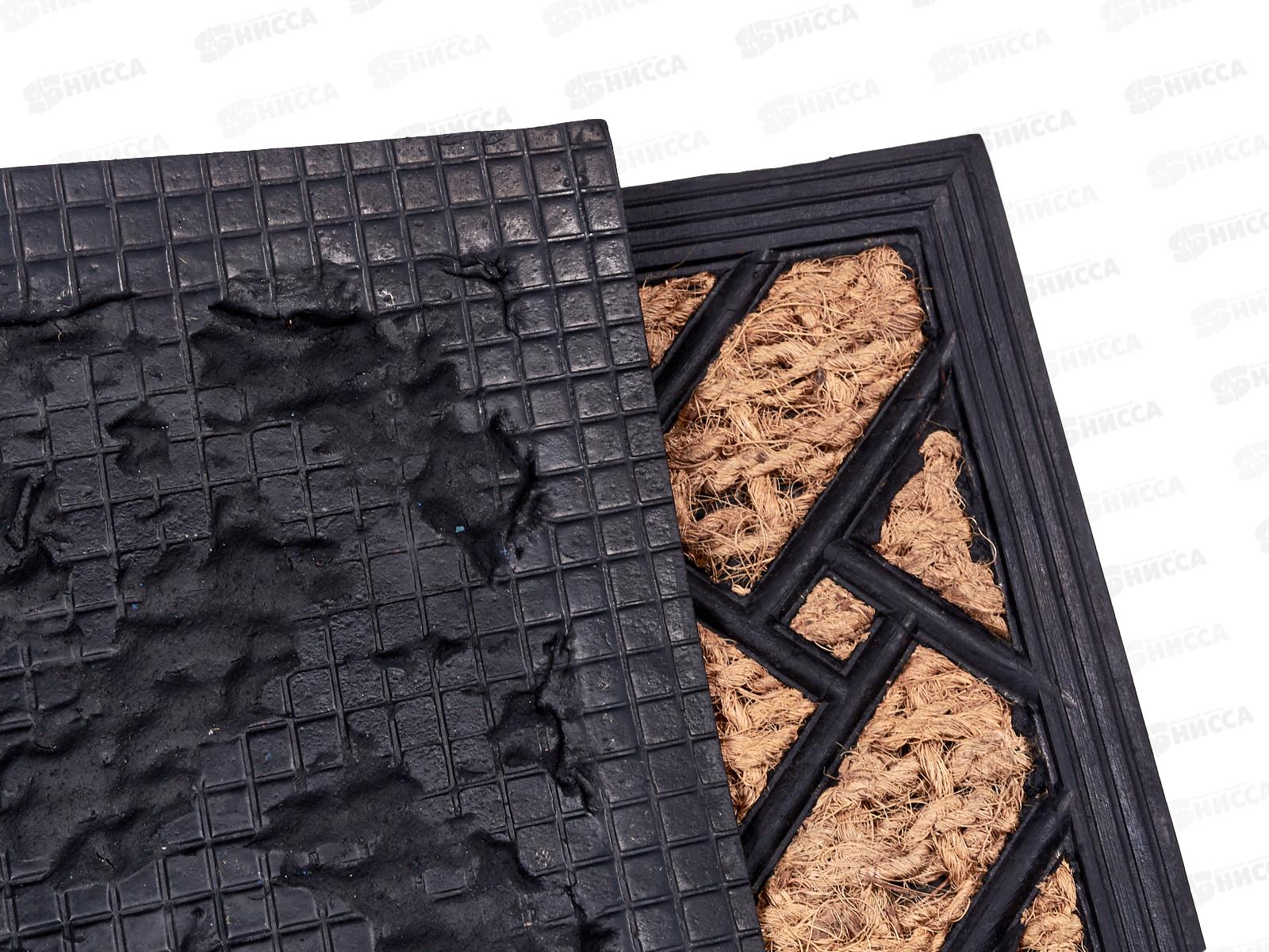 Коврик кокосовый  Parkett 40*60см Blabar коричневый 93809  *10