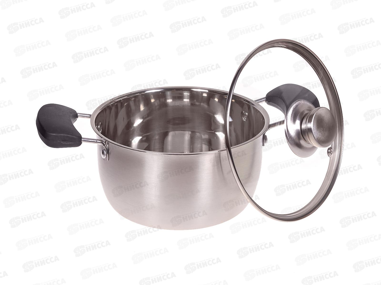 Кастрюля Basic SA-P9022 4,5л 22см нерж