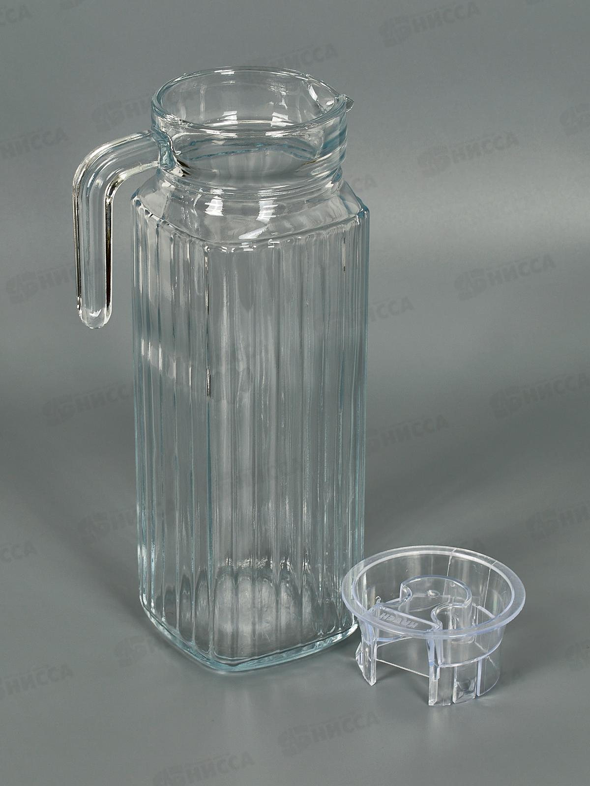 Кувшин PARALLEL с крышкой 1000мл, 8973/PR8973GCL