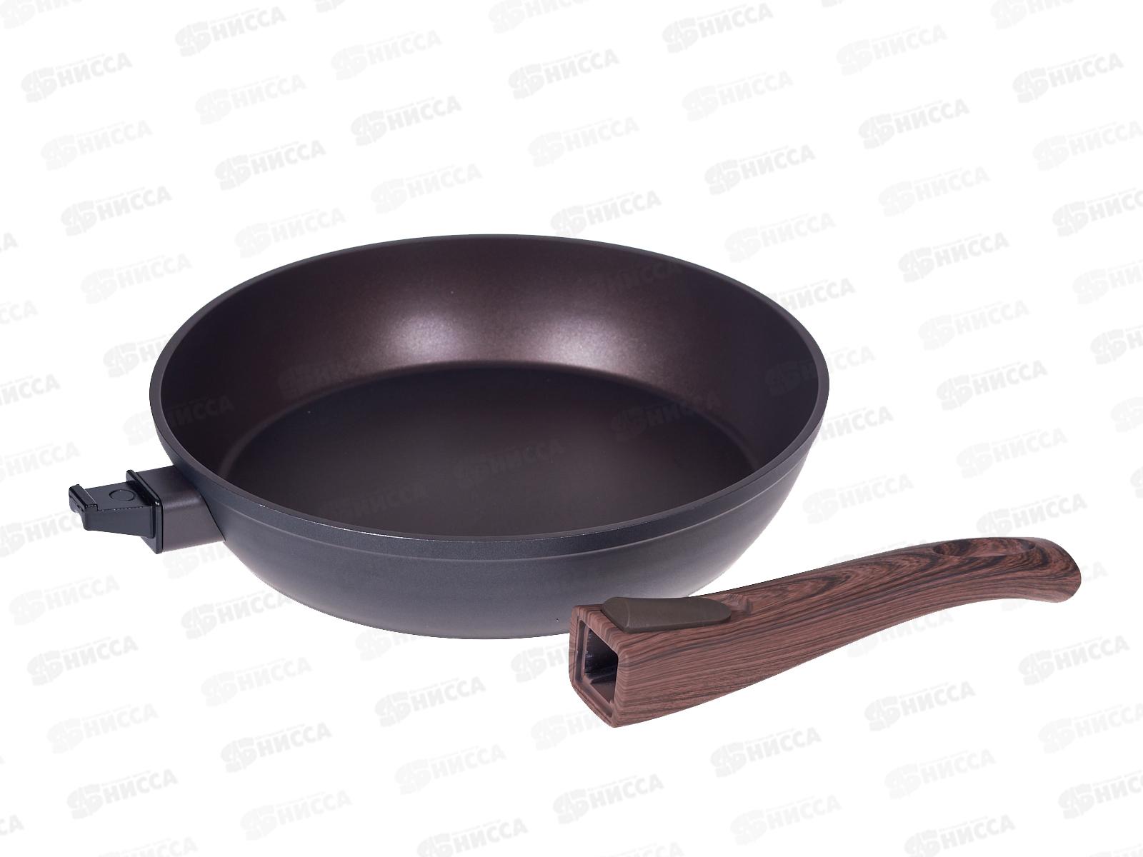 Сковорода 24см Mocco алюминевая со съемной ручкой 81024 *6