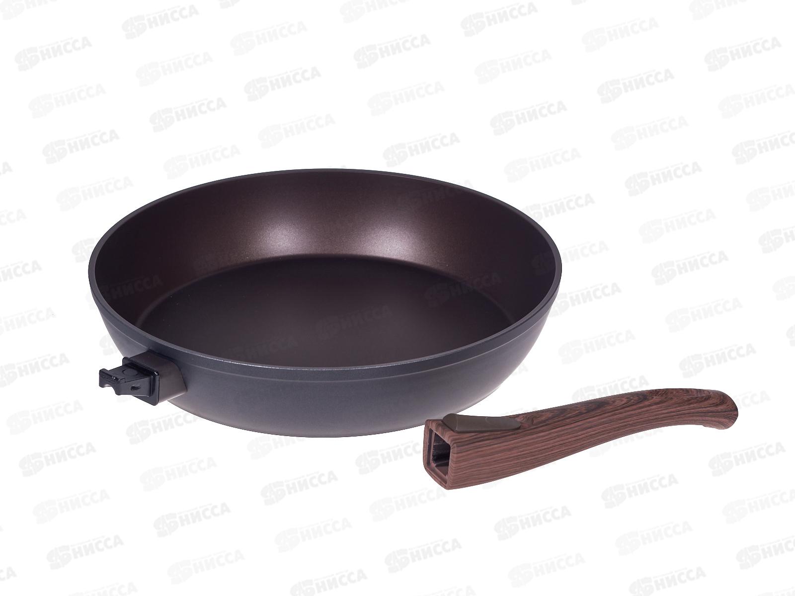 Сковорода 28см Mocco алюминевая со съемной ручкой 81028 *6