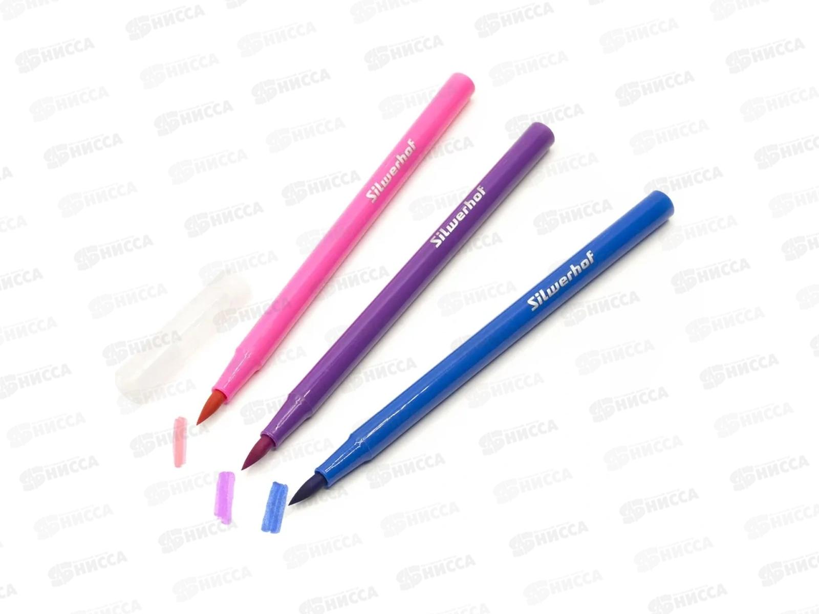 Фломастеры 12цв. SILWERHOF Сreate, 2061180*12