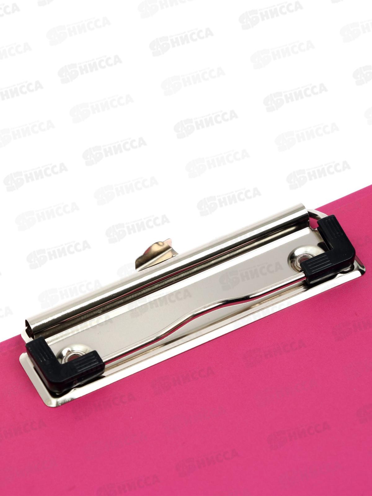 Папка-планшет c крышкой LAMARK А4, смородина 10мм 0450 *10