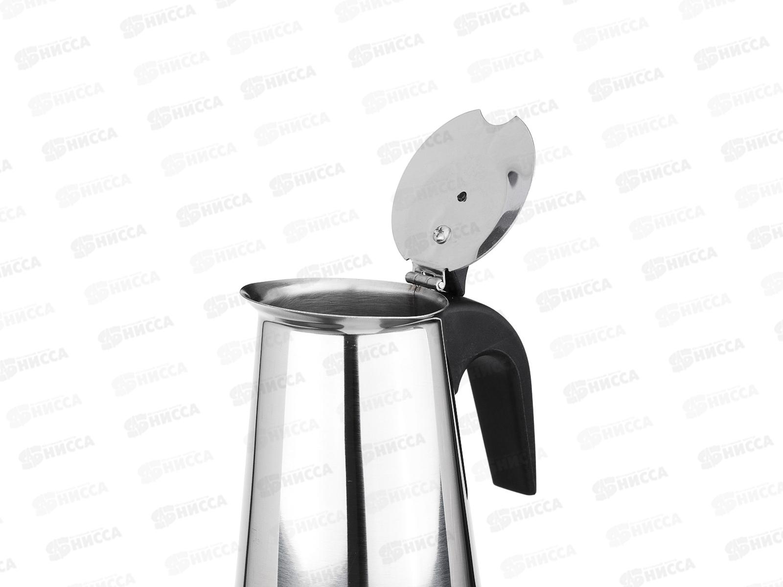 Кофеварка гейзерная, 4 чашки, нерж. сталь VETTA 850-130  г