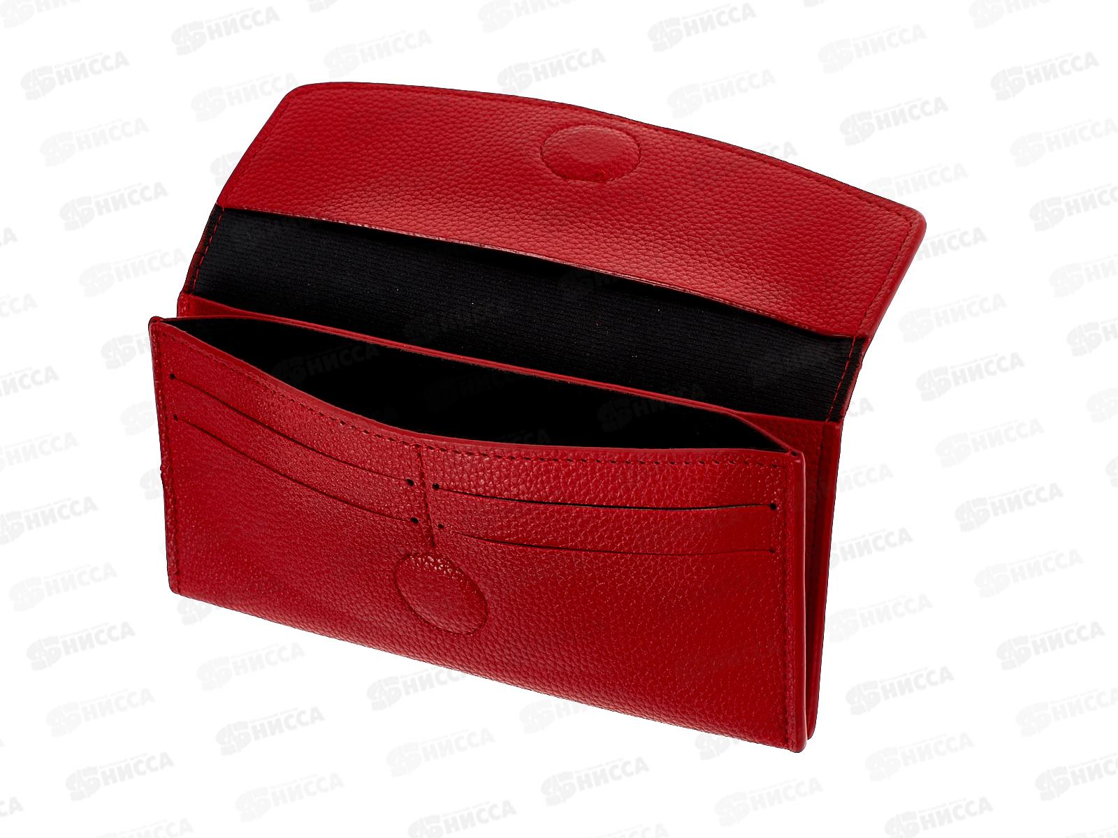 Кошелёк (10*19) 4 отдела мягкий, магнит,замок №С-379