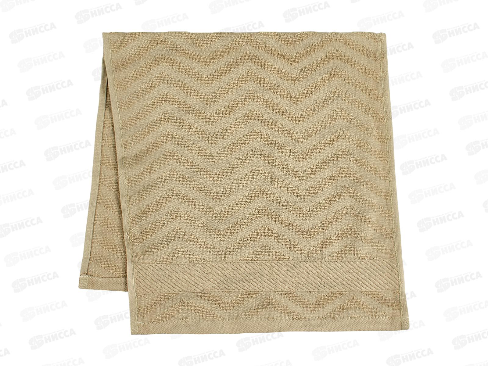 Полотенце махровое 30*60 LuxoR Пине бежевый