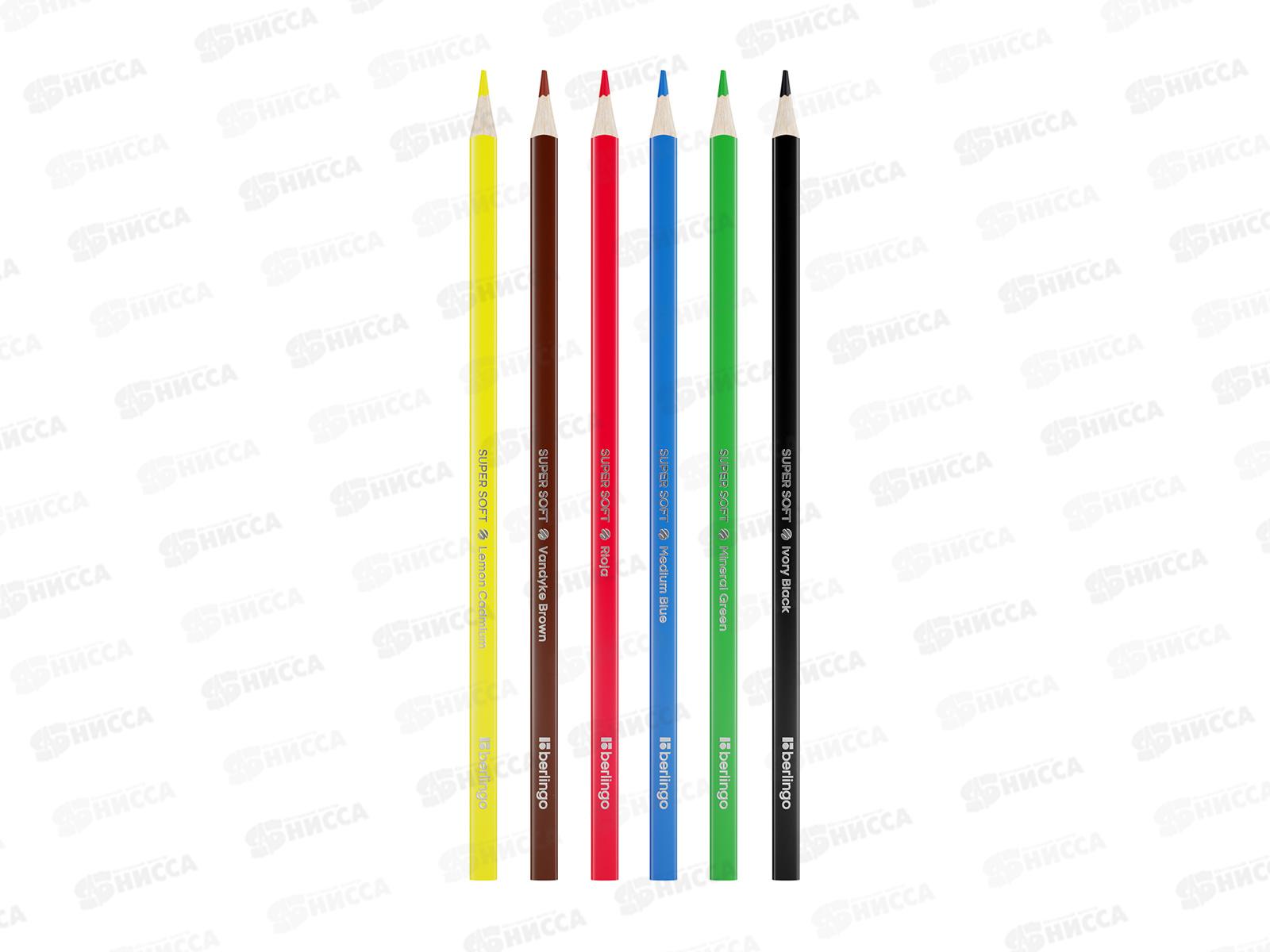 Карандаши 6цв Berlingo Жил-Был кот SS00506 * 12/480