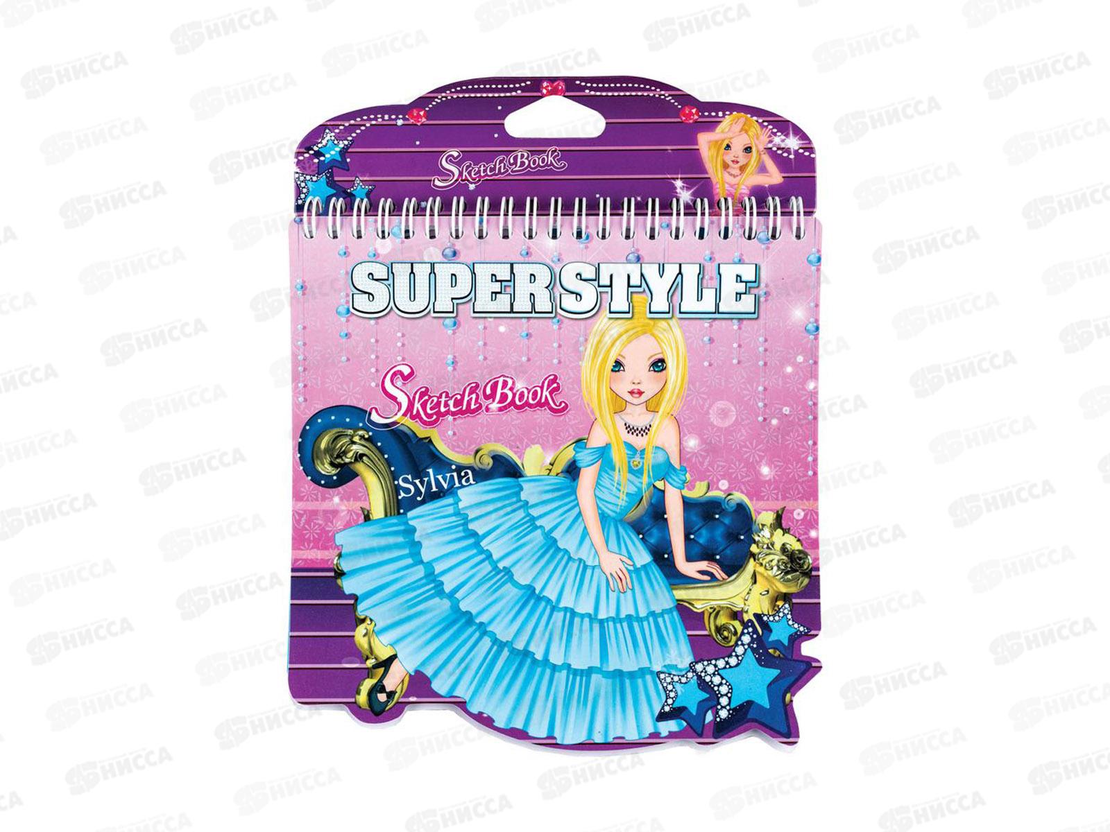 Блокнот с трафаретами и наклейками Superstyl Centrum,89635