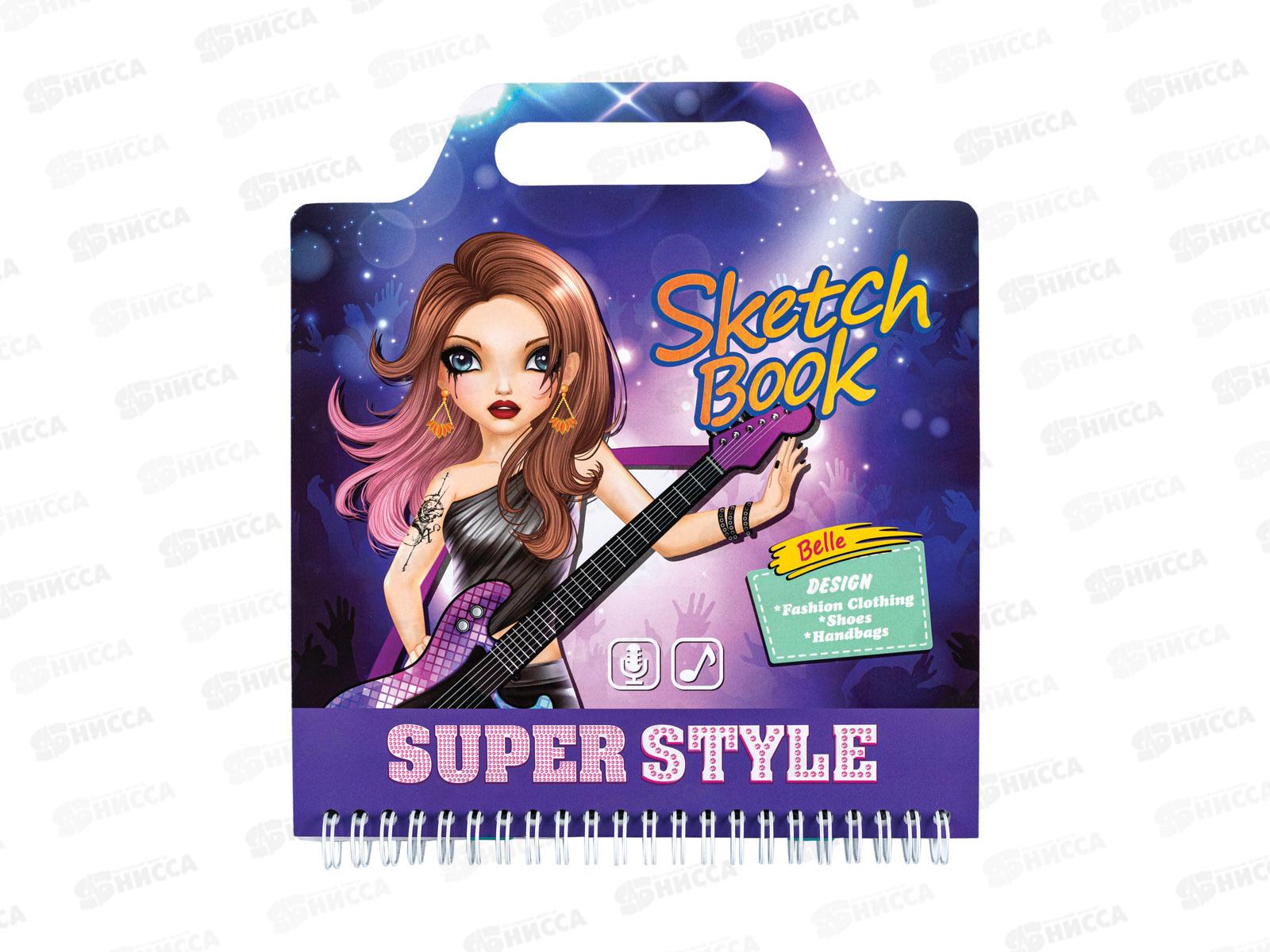 Блокнот с трафаретами и наклейками Superstyl Centrum,89636