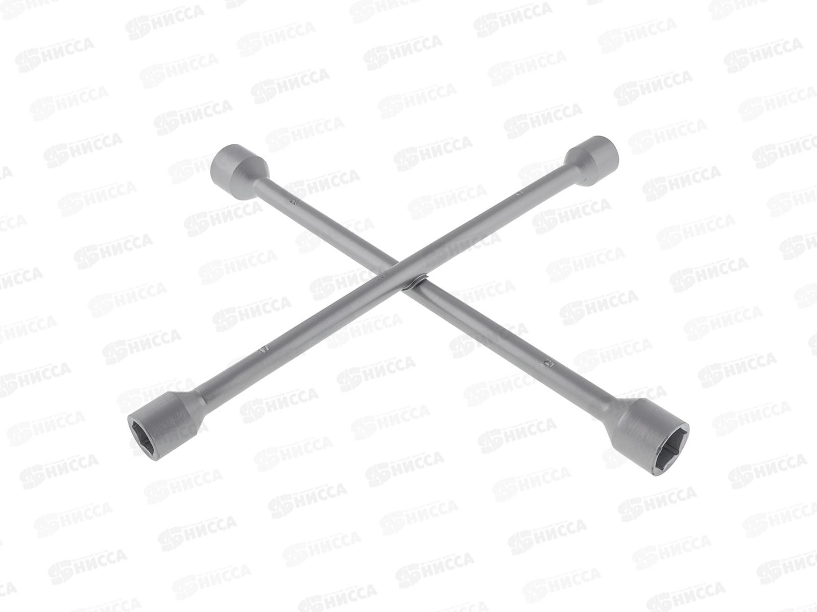 Ключ баллонный 17/19/21/23мм, ус. 20кг, d-14мм, 980гр закаленный РОКОТ, 766-081г