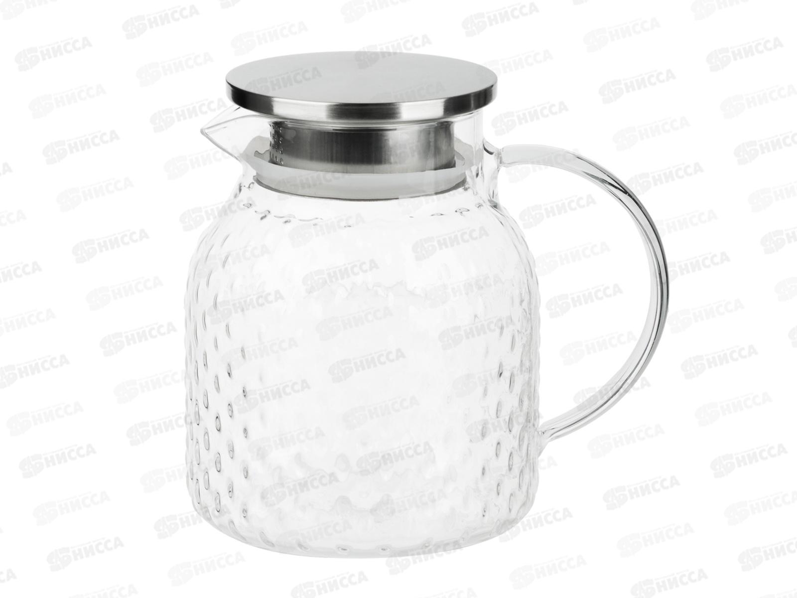 Чайник заварочный &quotАрмида&quot 1000мл SATOSHI стекло 850-003  г