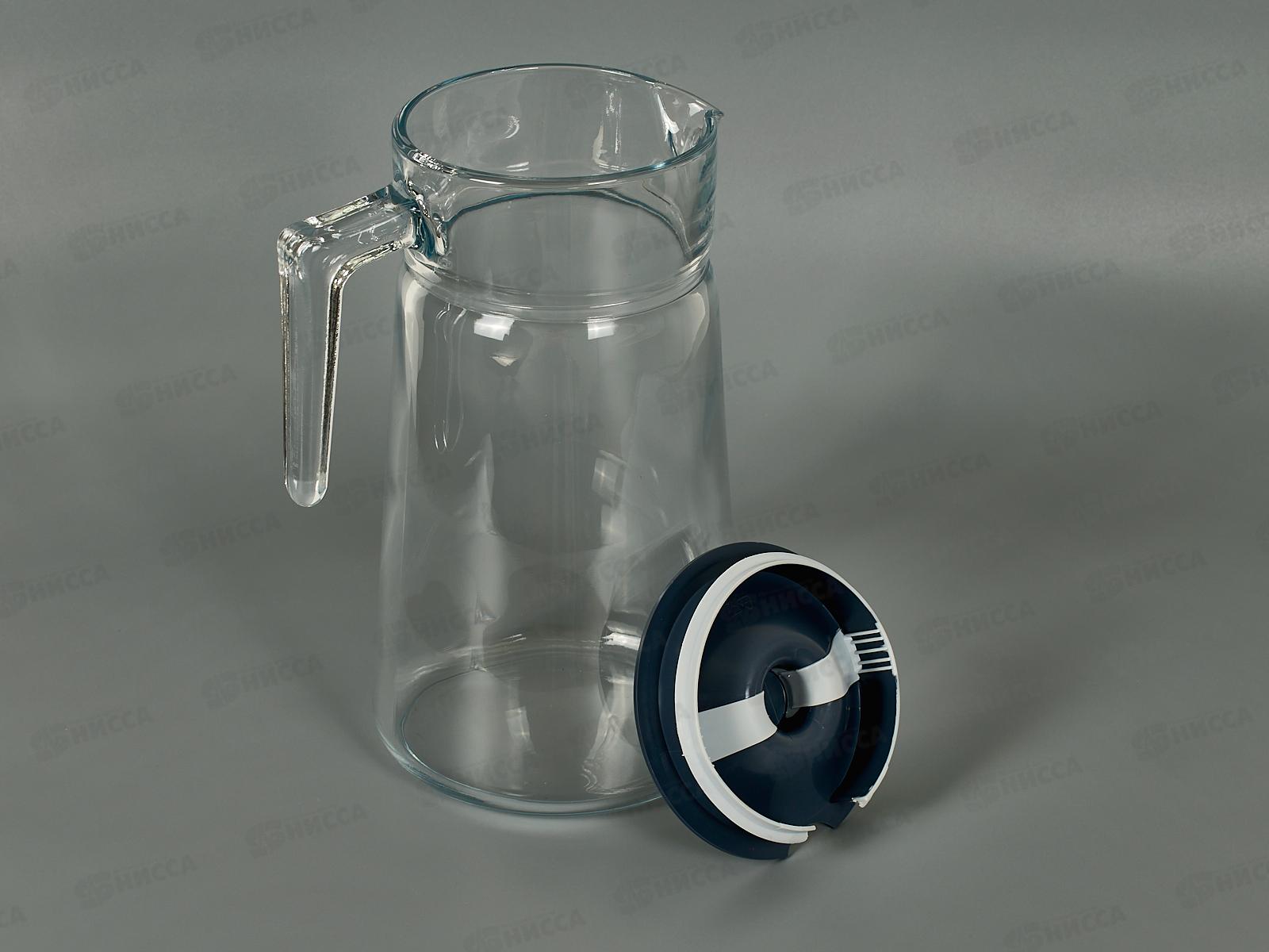 Кувшин Сити 2,0л серая крышка 43038