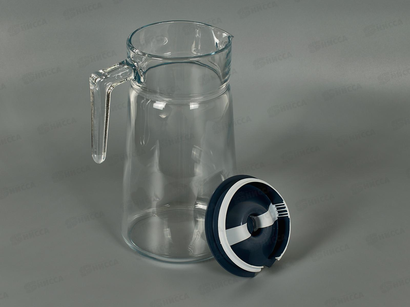 Кувшин Сити 2,0л серая крышка 43038SL