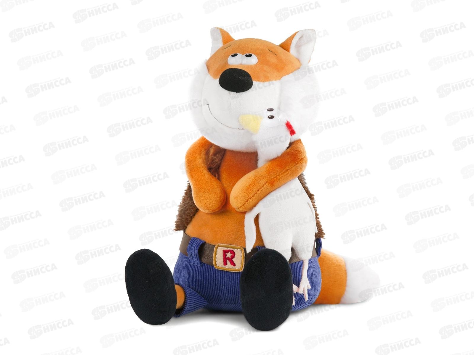 Ловкий лис и Курица, 24см MT-MRT-D04202307-24 в коробке ДуRашки