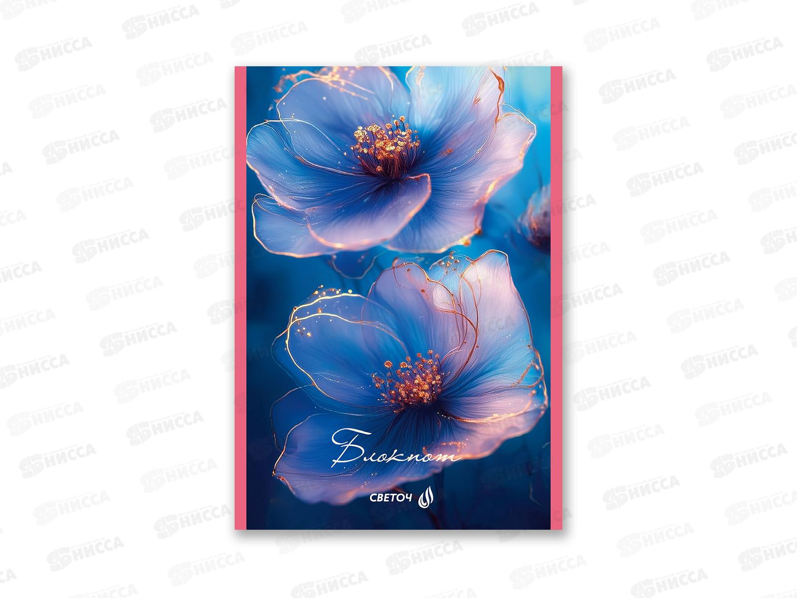 Блокнот 60л SVETOCH А5 Нежные лепестки, клетка, 01743