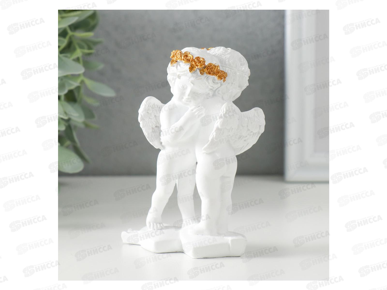 Сувенир полистоун &quotБелоснежные ангелочки-обьятия&quot 8*5*11 9759320