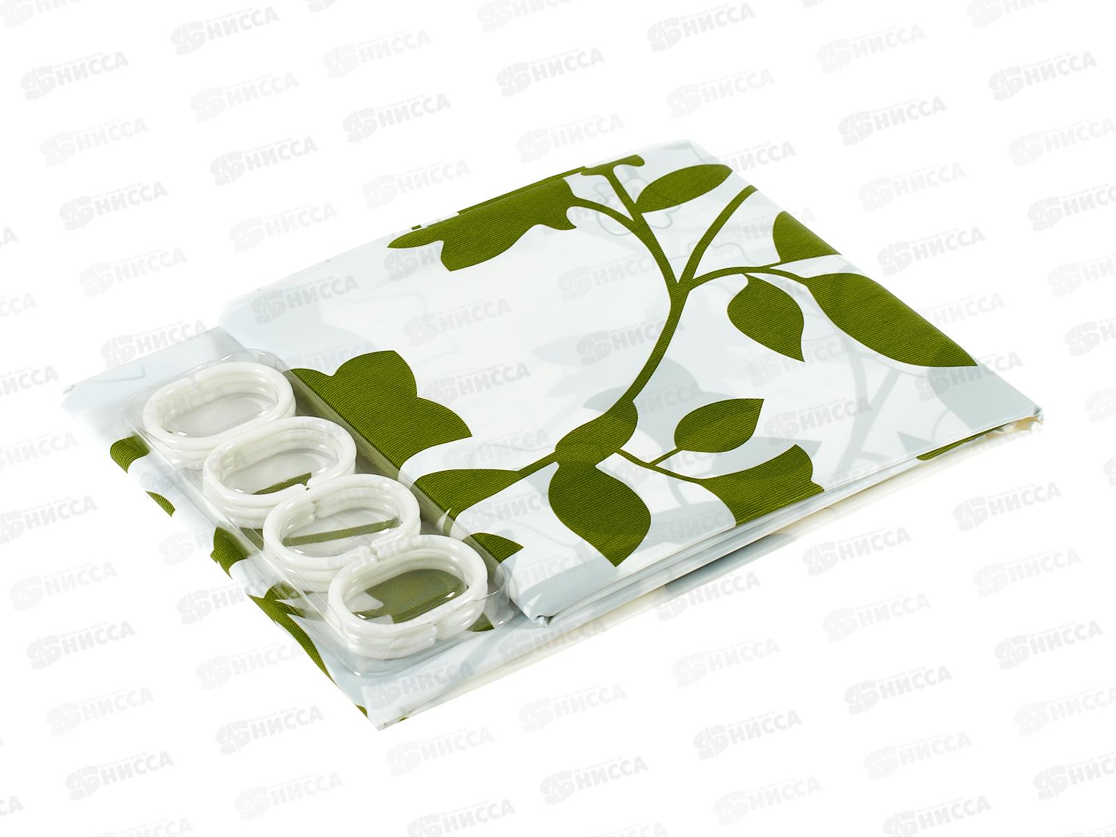 Штора для ванной &quotВьюнок&quot 180х180см, EVA 3622254