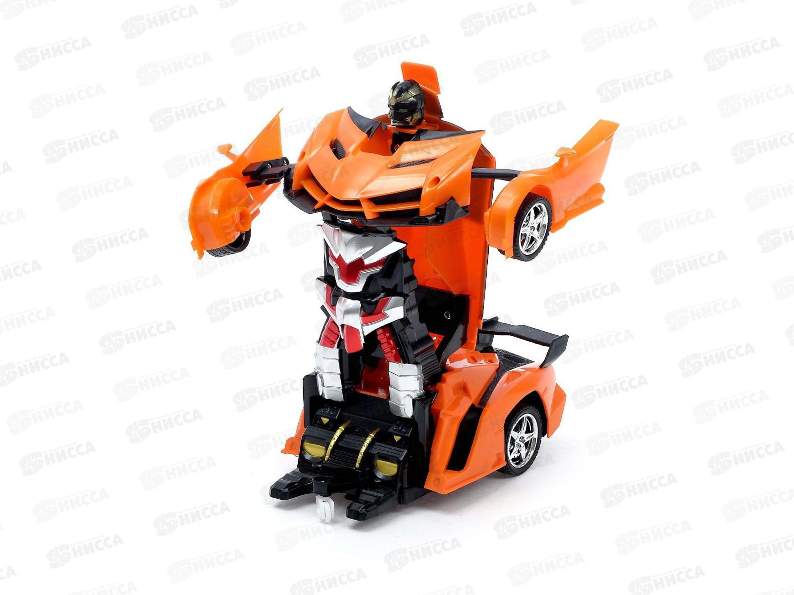 Робот р/у &quotЛамба&quot трансформируется с пульта, оранжевый, 4663408