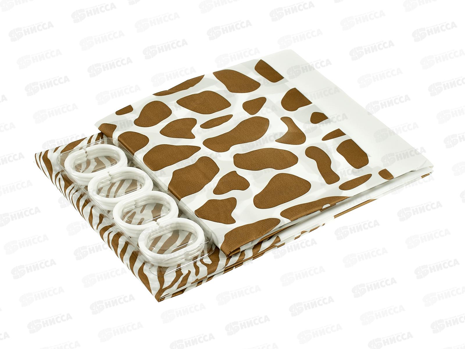 Штора для ванной &quotМарго&quot 180х180см, EVA 732639