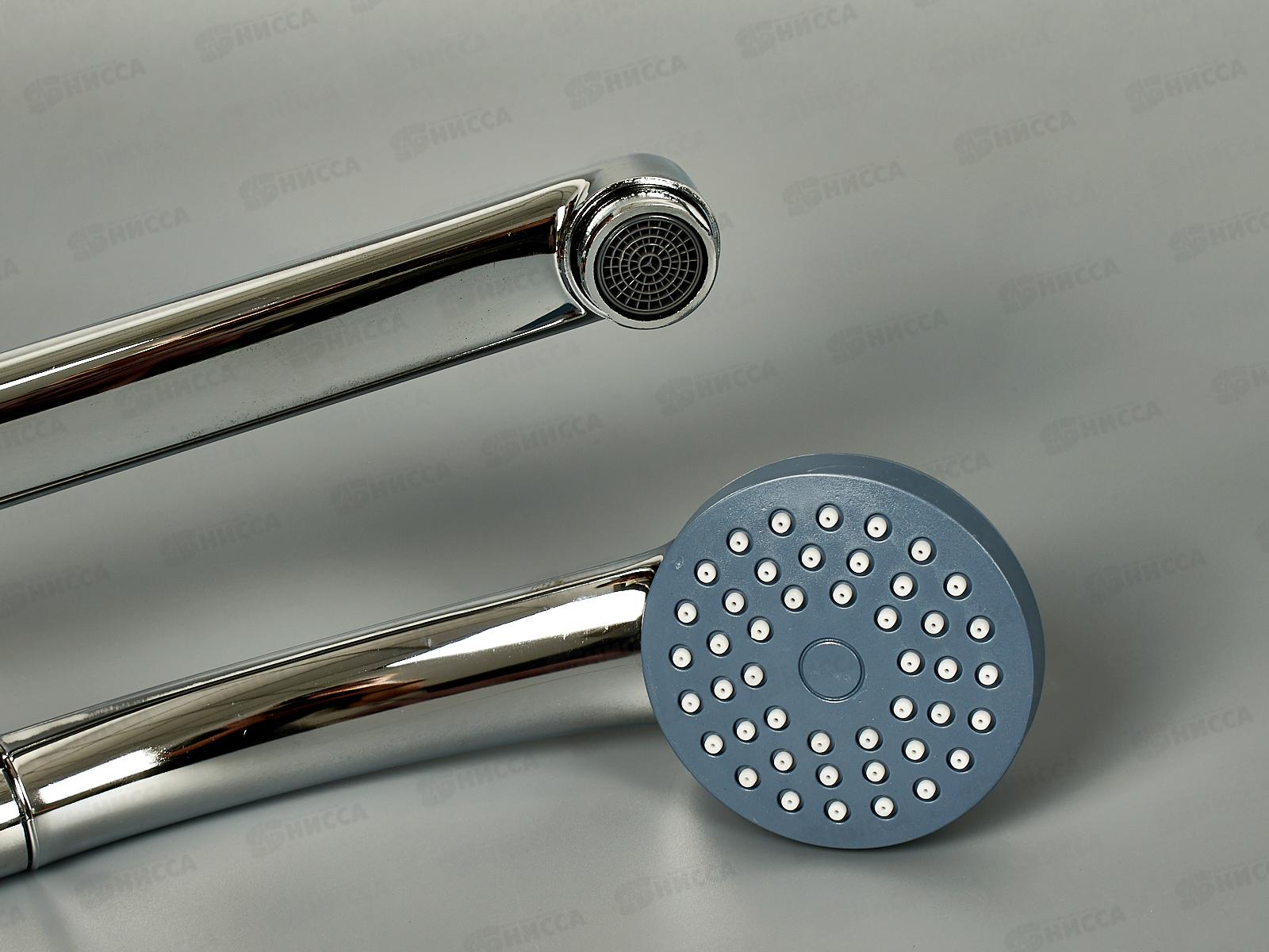 Смеситель д/ванны длин.излив перекл.в корпусе, хром, EM2216  *10