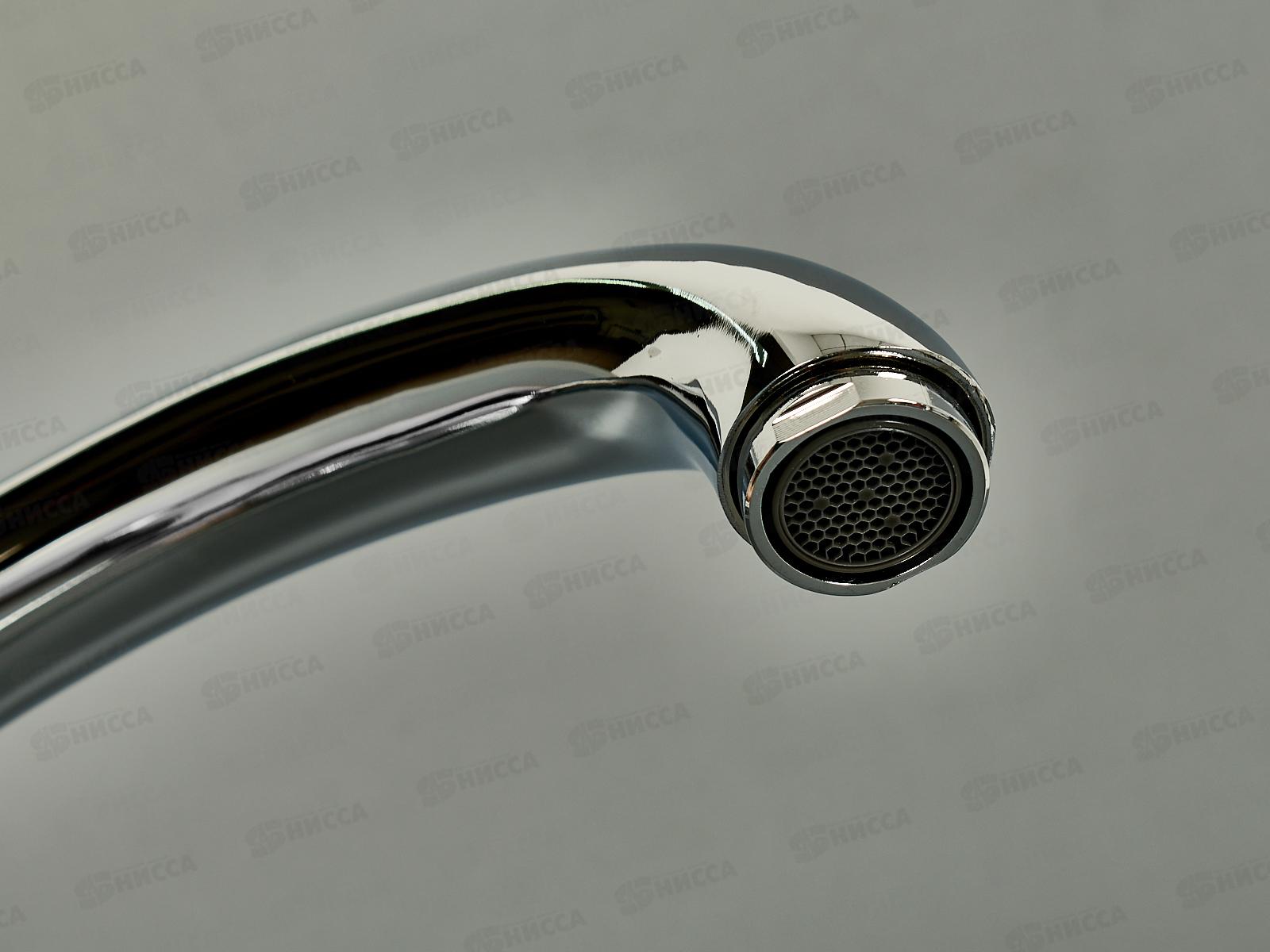 Смеситель д/кухни с гайкой, хром, EM4103  *10