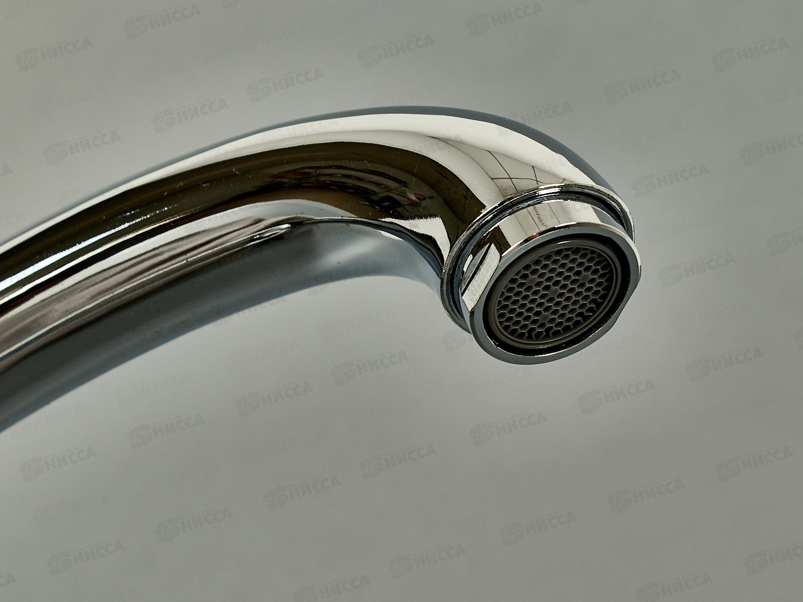 Смеситель д/кухни с гайкой, хром, EM4115  *10